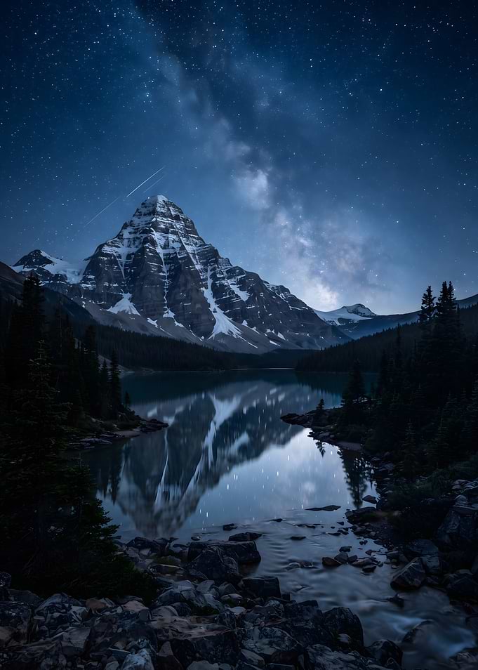 Maroon Bells Under Milky Way