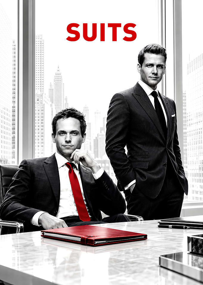 Suits TV Show Promotional Poster
