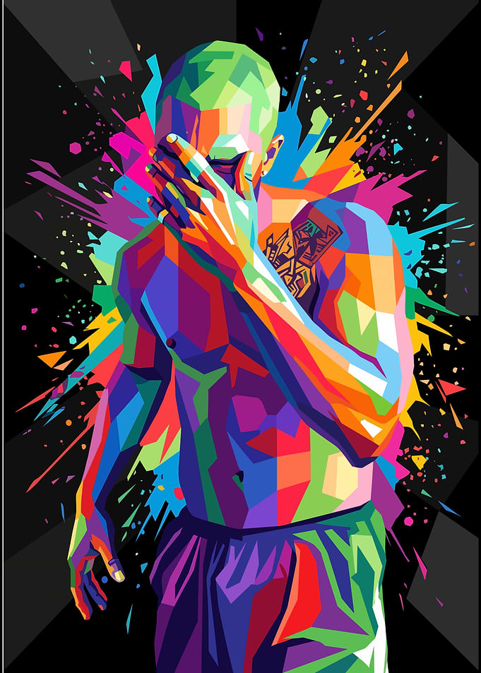 Frank Ocean Pop Art Portrait