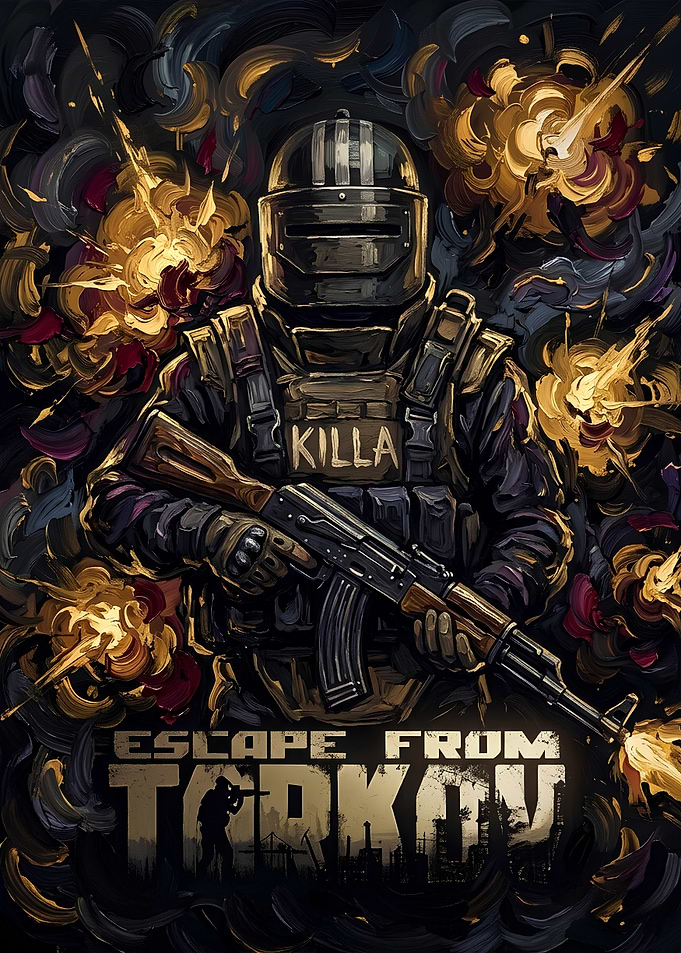 Killa Escape From Tarkov Poster