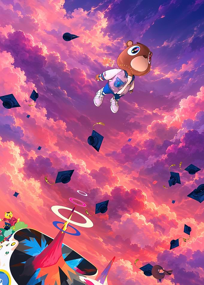 Kanye West Graduation Art