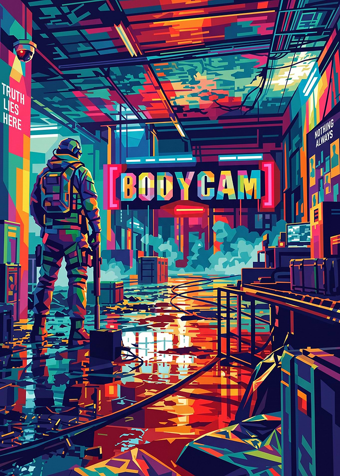 Bodycam Tactical Shooter Game Art