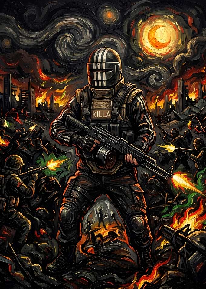 Killa from Escape from Tarkov Art