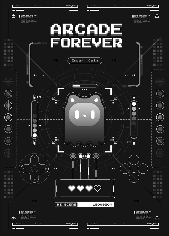 Arcade Forever Retro Gaming Interface
