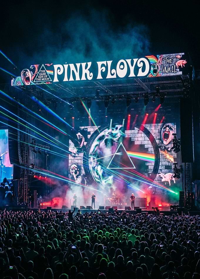 Pink Floyd Concert Stage Performance