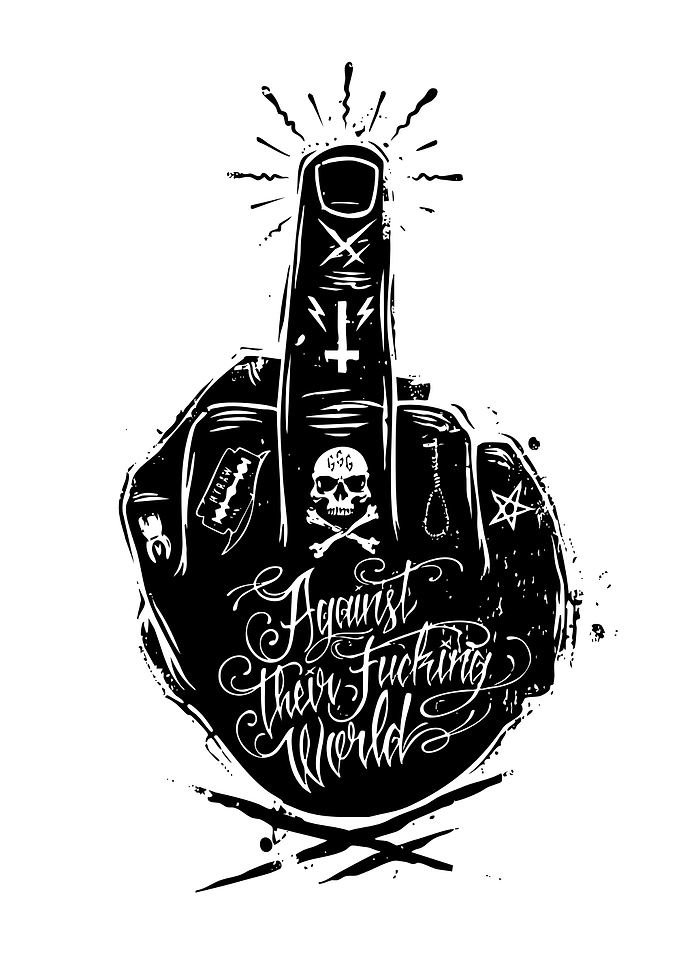 Against Their Fucking World Graphic