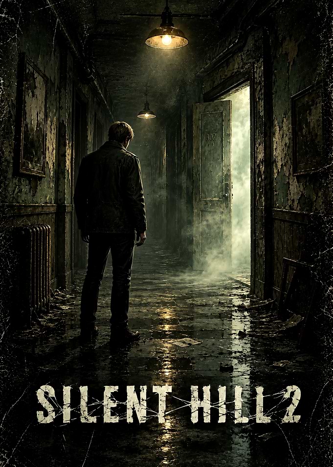 Silent Hill 2 Horror Game Poster