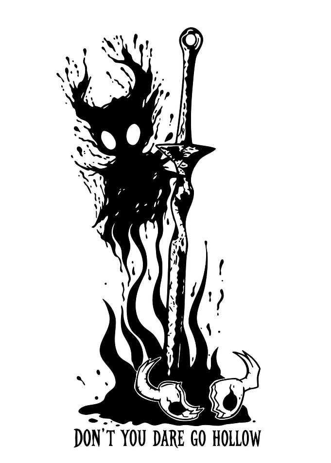 Hollow Knight and Dark Souls Crossover