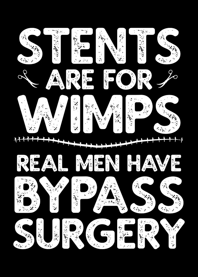 Funny Heart Surgery Quote Design