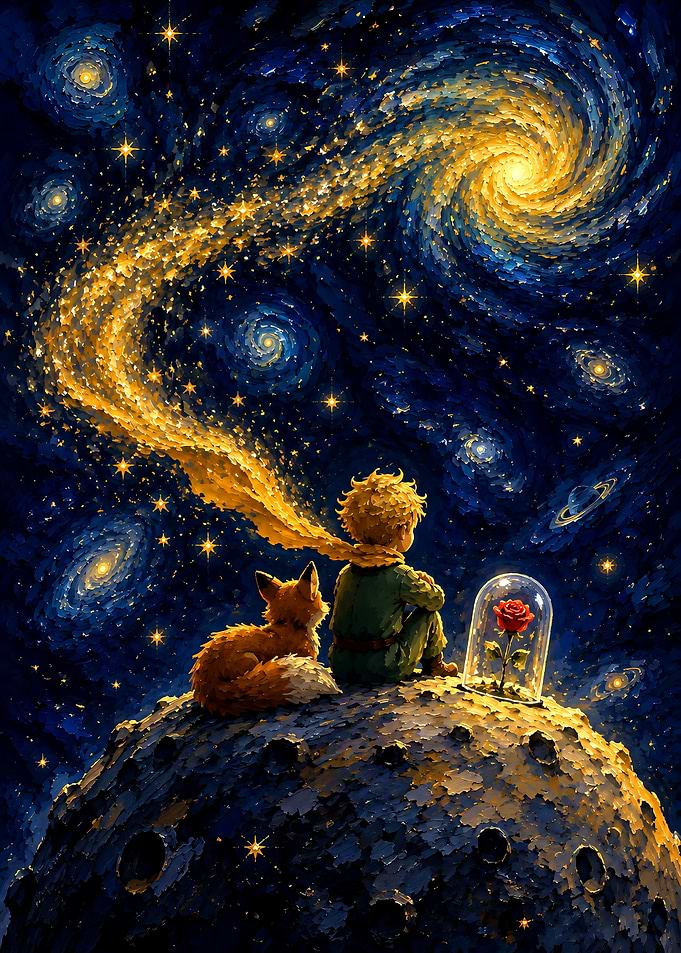 The Little Prince Starry Night