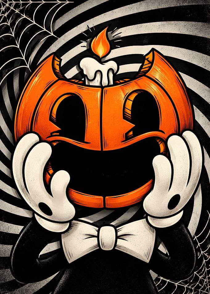 Bendy and the Ink Machine Pumpkin