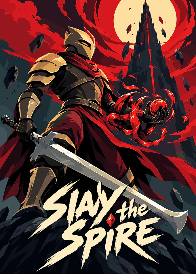 Slay the Spire Ironclad Poster