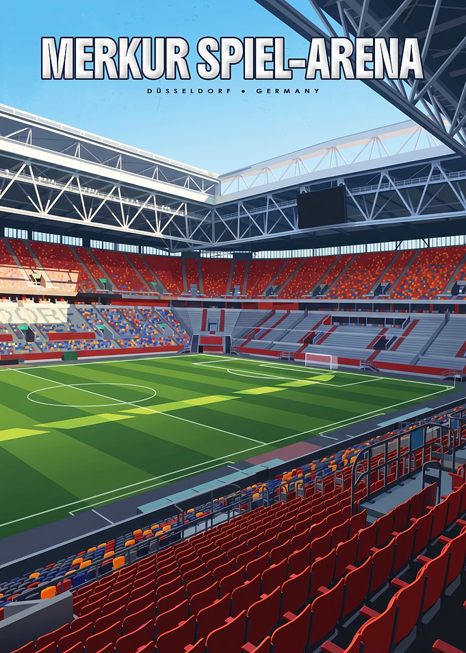Merkur Spiel-Arena Düsseldorf Poster