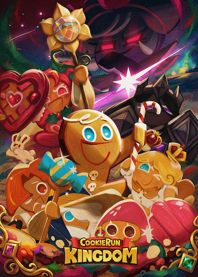 Cookie Run Kingdom Game Poster