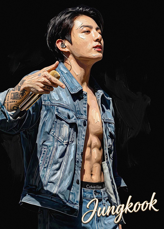Jungkook BTS Portrait