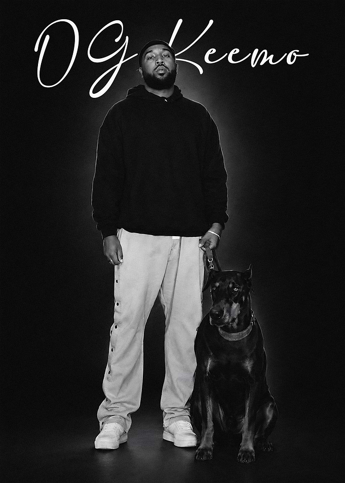OG Keemo Portrait with Doberman