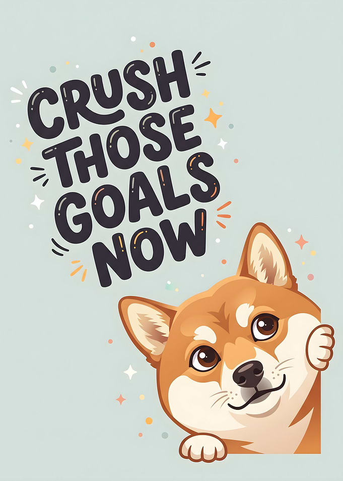 Funny Dog Fitness Motivational Quote