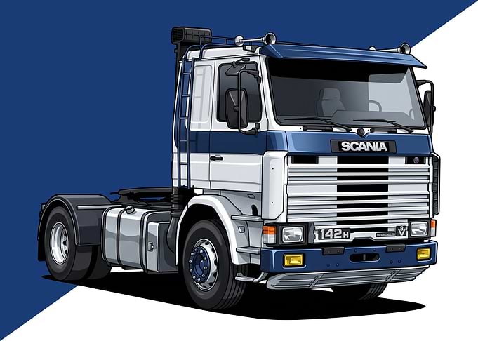 Scania 142H Truck