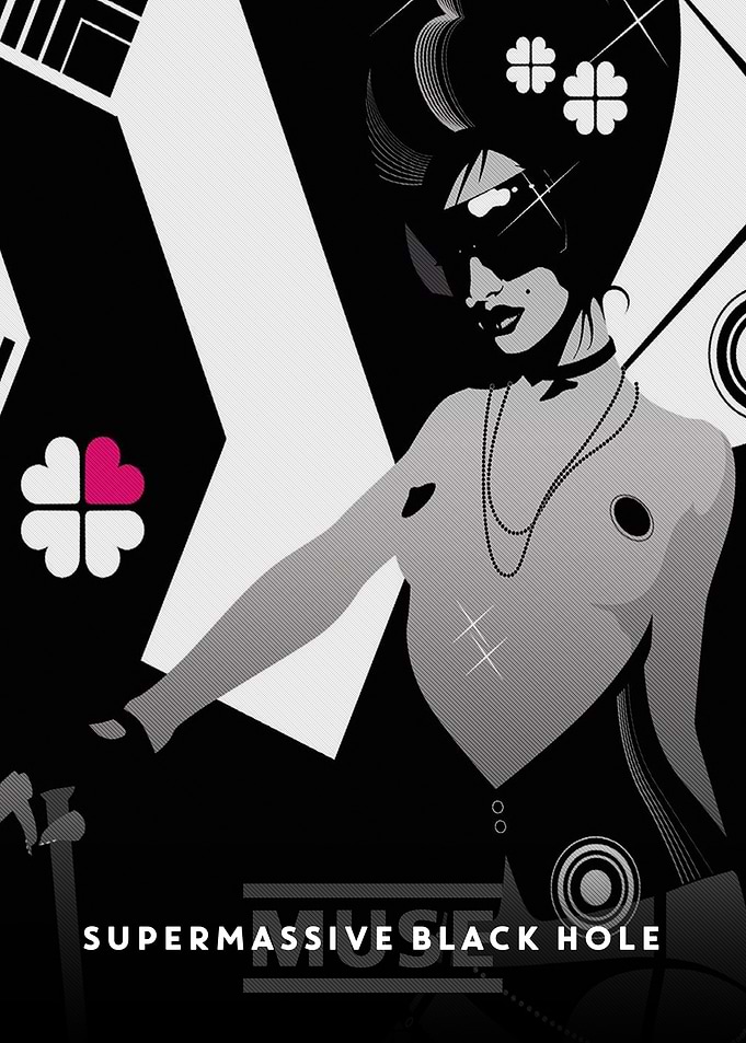 Muse Supermassive Black Hole Poster