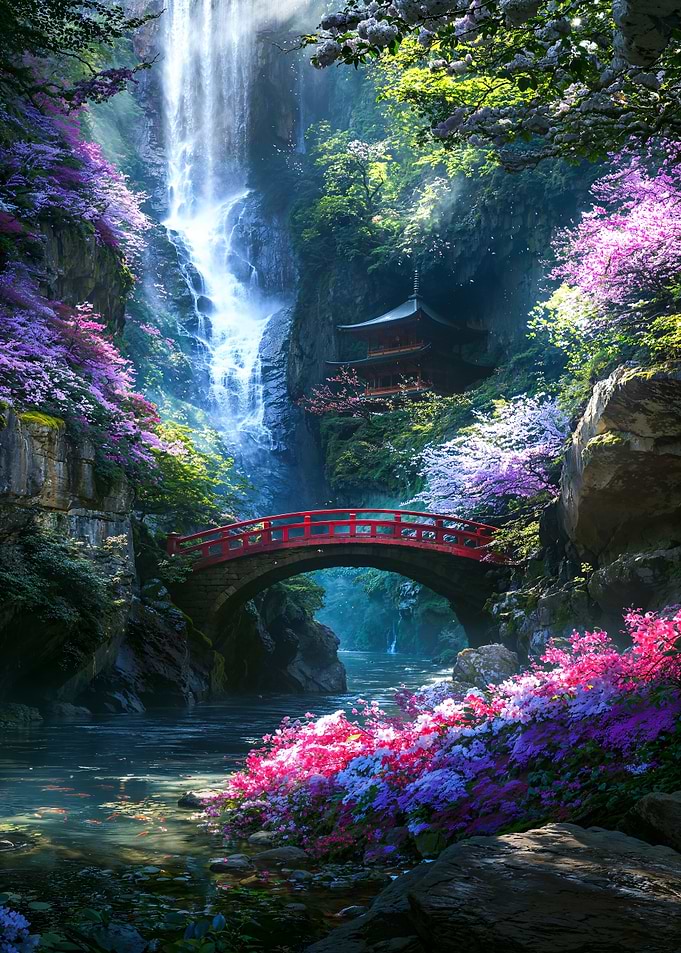Garden Beyond the Falls