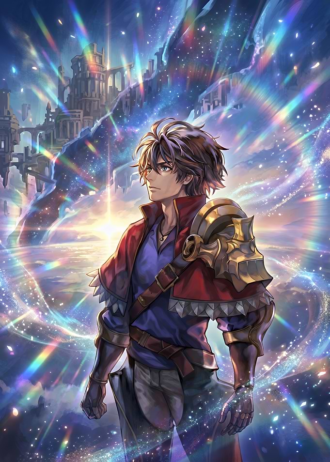 Aldo from Another Eden Fantasy Art