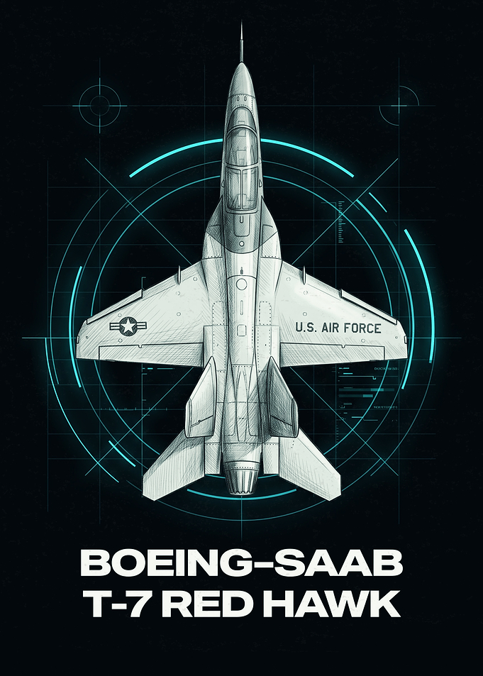 Boeing-Saab T-7 Red Hawk Blueprint