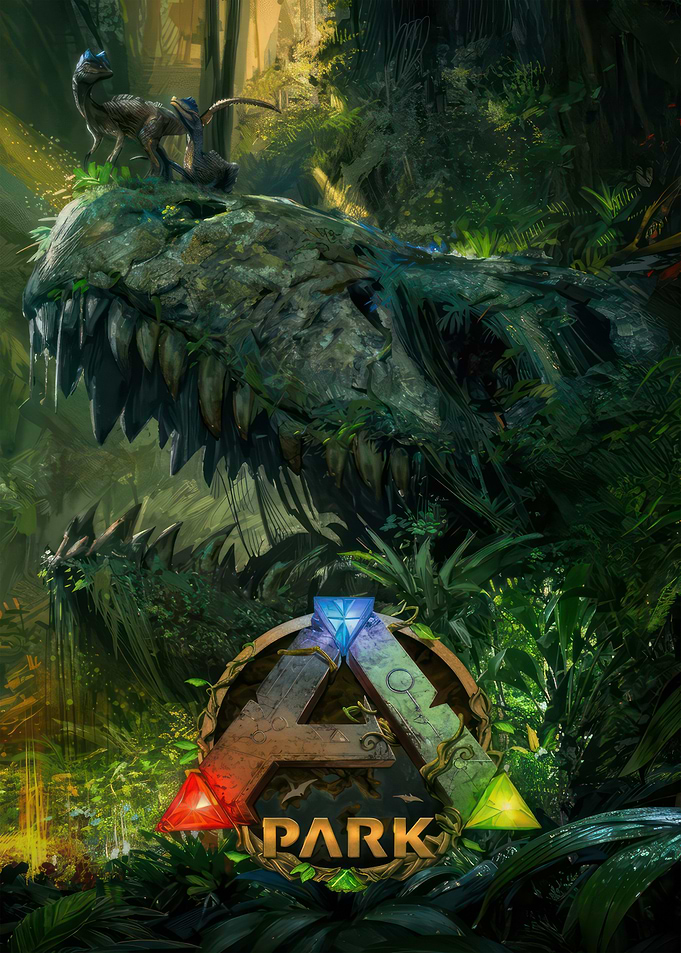 ARK Park Dinosaur Jungle Poster