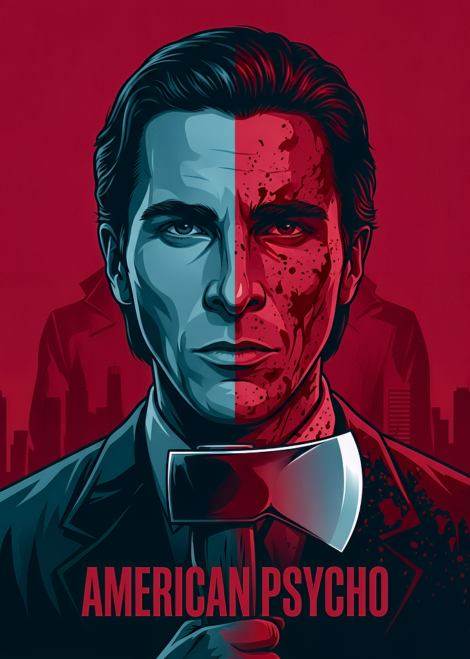 American Psycho Patrick Bateman Poster