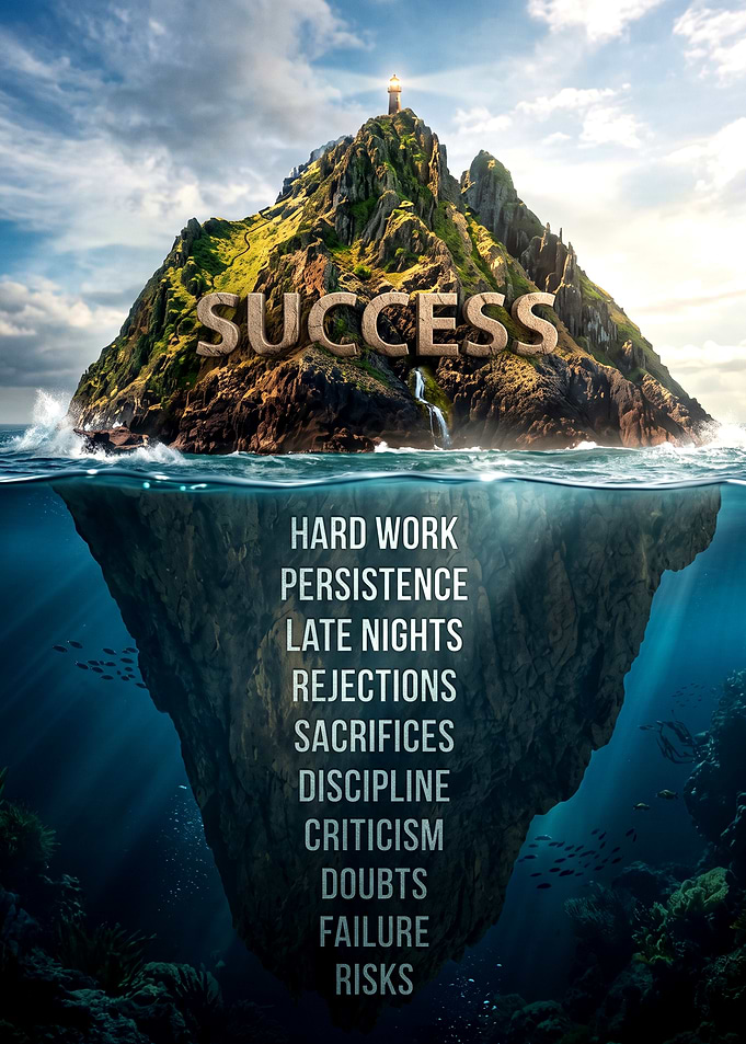 The Iceberg of Success Concept Art