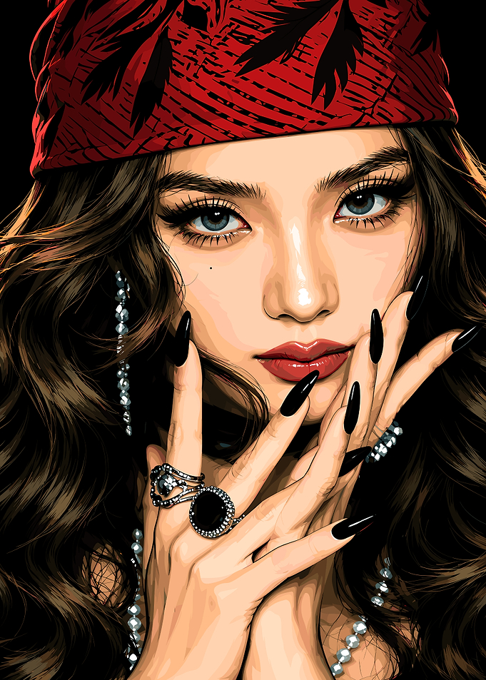 Portrait of a Stylish Woman