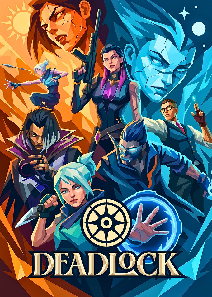 Deadlock Game Character Poster