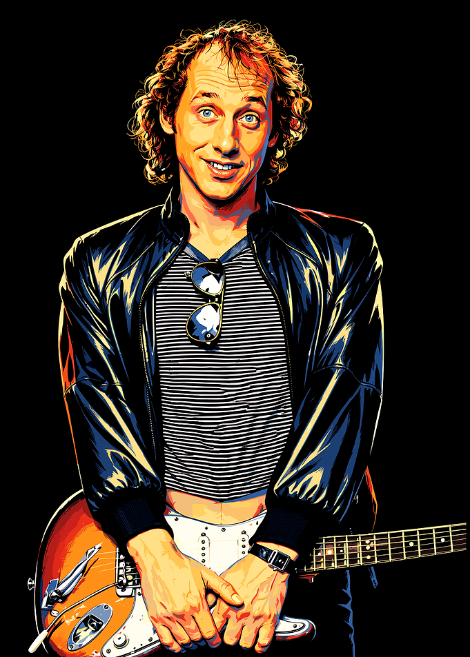 Mark Knopfler Digital Portrait
