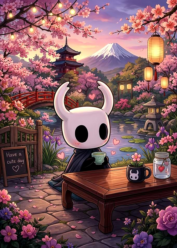 Hollow Knight Tea Time in Japan