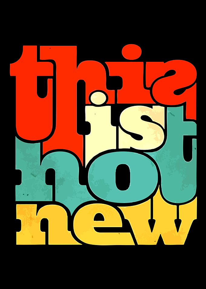 This Is Not New Retro Typography