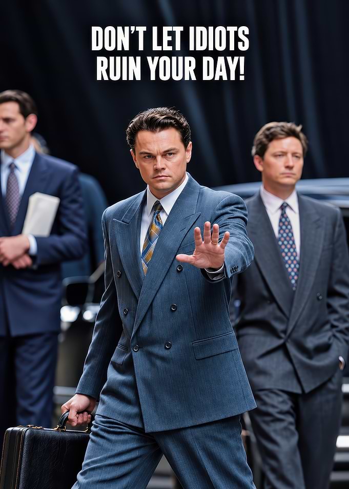 Leonardo DiCaprio Inspirational Quote Poster