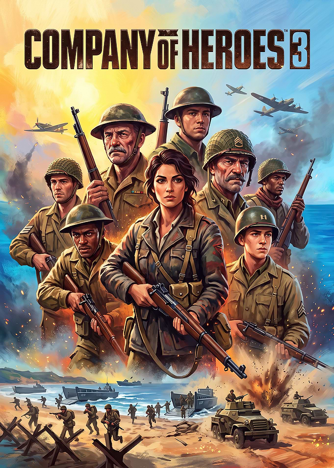 Company of Heroes 3 Game Poster