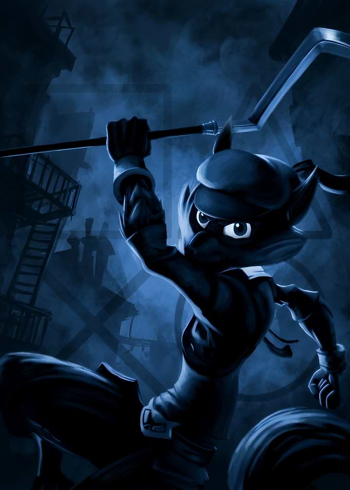 Sly Cooper Stealth Action Portrait