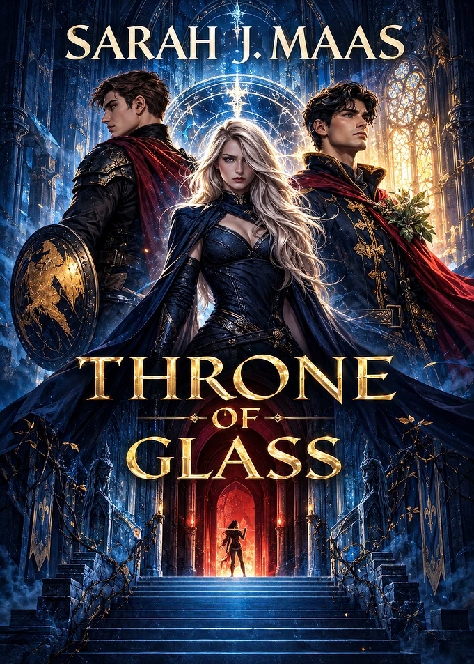 Throne of Glass Book Cover Art