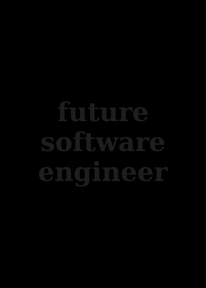 Future Software Engineer