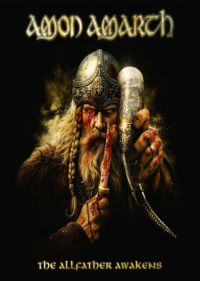 Amon Amarth The Allfather Awakens Poster