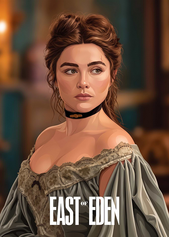 East of Eden Florence Pugh Portrait