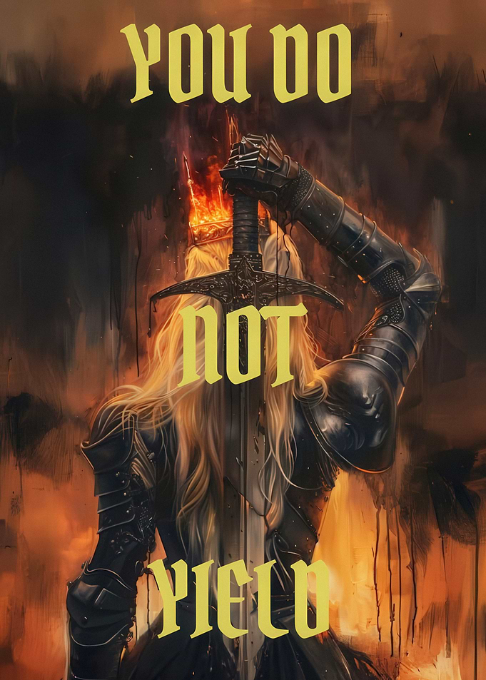 You Do Not Yield Fantasy Warrior
