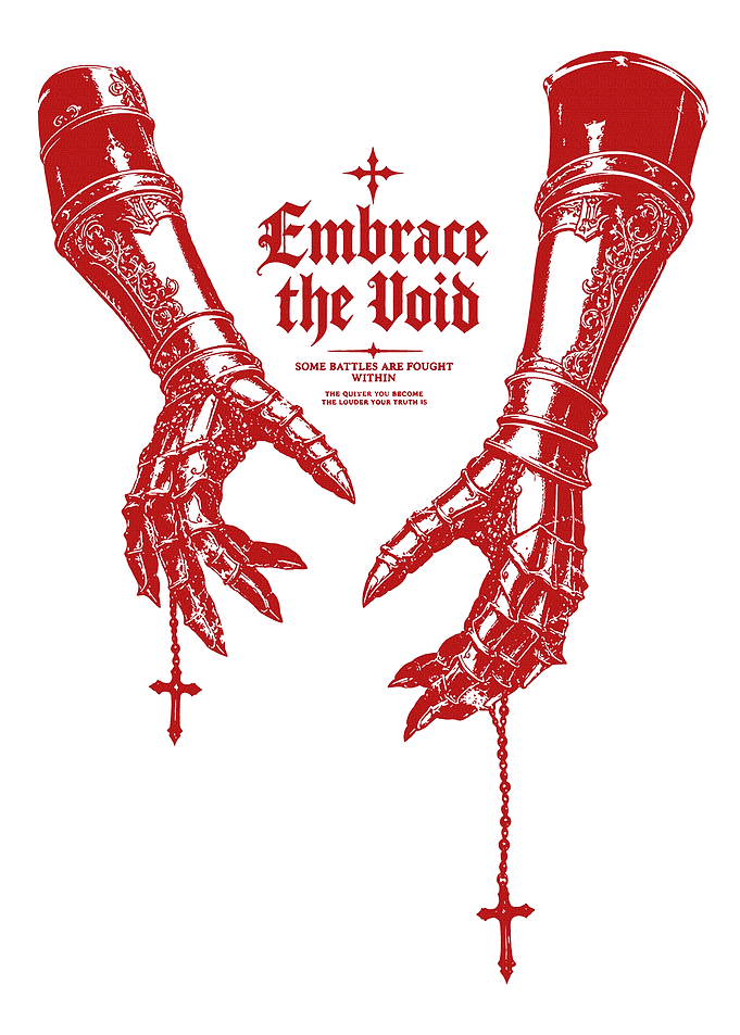 Embrace the Void Gothic Armor Art
