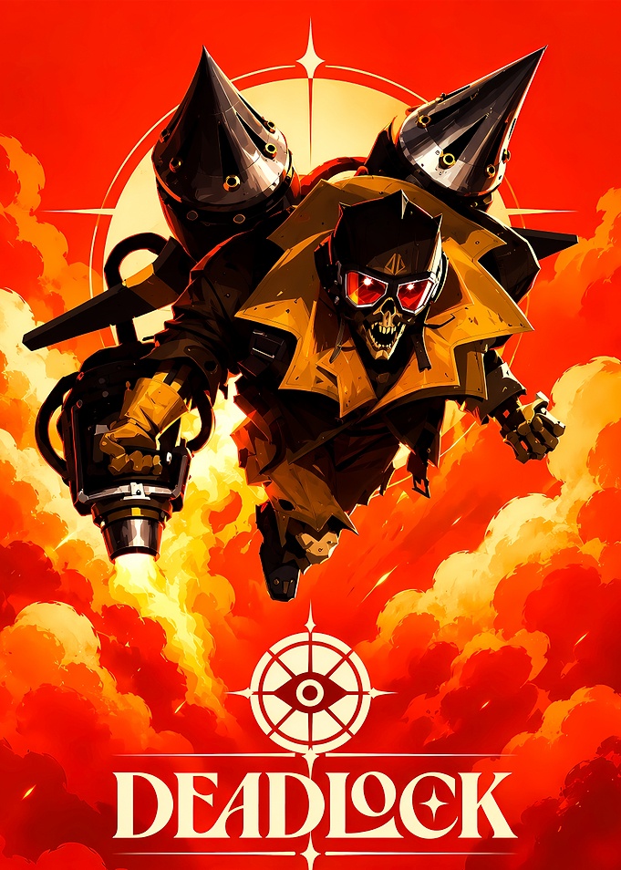 Deadlock Game Character Poster