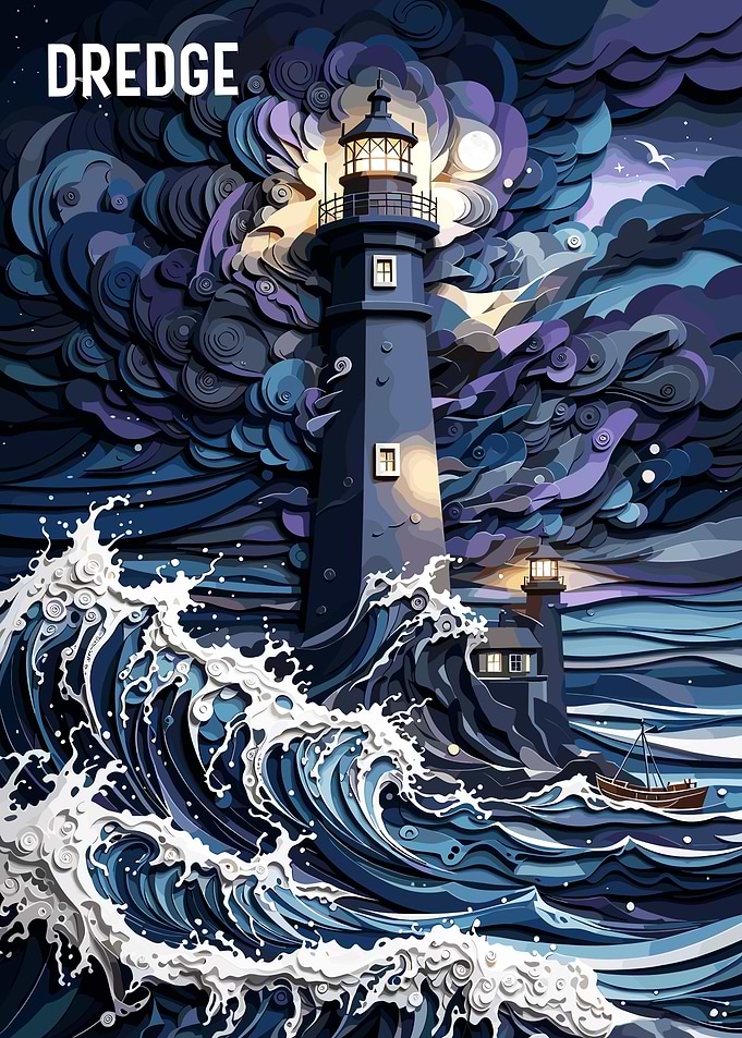 Dredge Game Lighthouse Poster