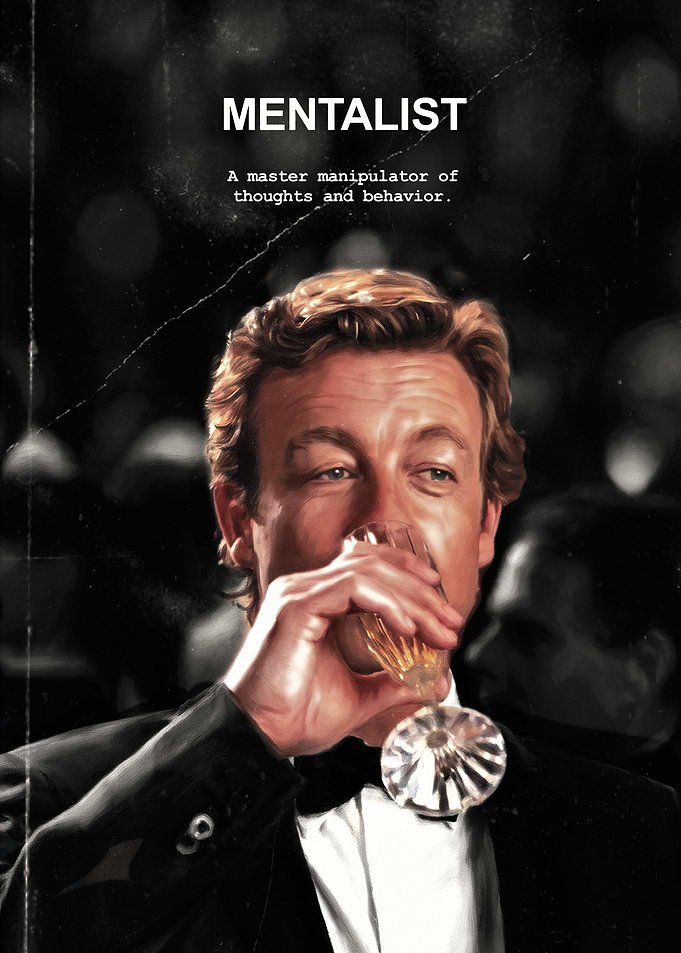 The Mentalist Patrick Jane Poster
