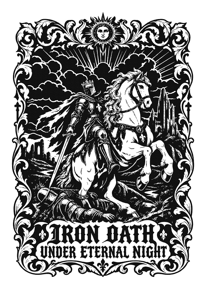 Iron Oath Under Eternal Night Knight