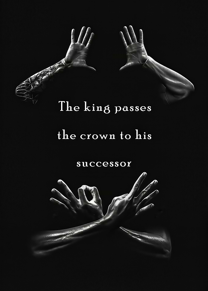 The King Passes the Crown