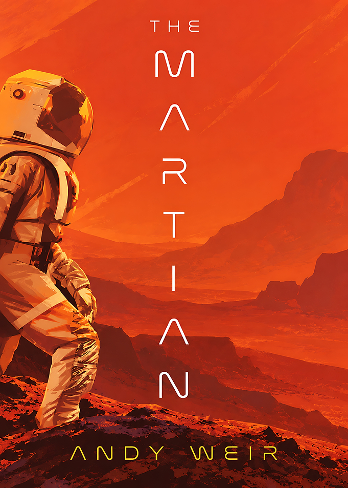 The Martian Book Cover Art