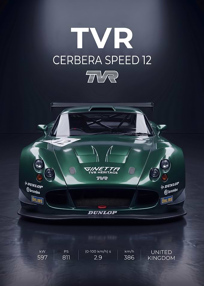 TVR Cerbera Speed 12 Sports Car